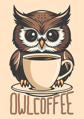Owl and Coffee
