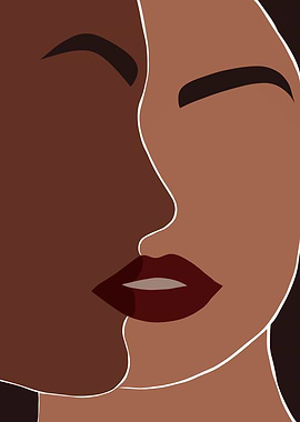 Brown Woman Face Eyebrow