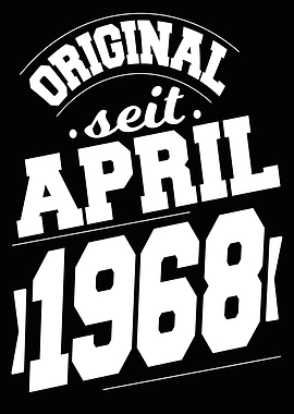 April 1968 56 Jahre