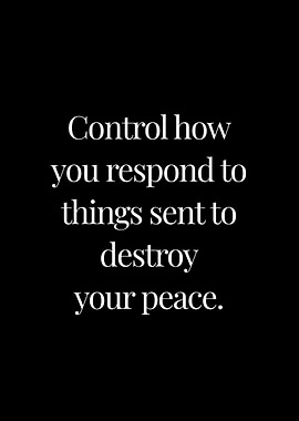 Control how you respond