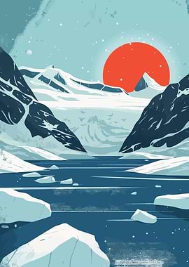 Alaska Minimalist Art