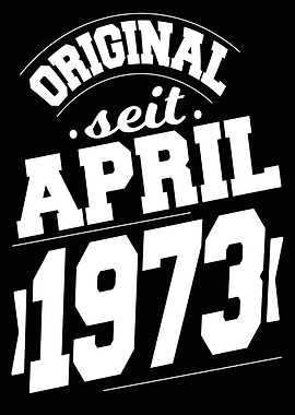 April 1973 51 Jahre