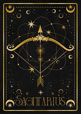 gold sagittarius zodiac