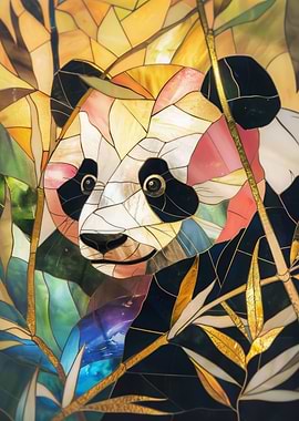 Panda Animal Gold