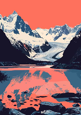 Alaska Glacier Nature Art