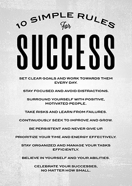 10 Simple Rules Success