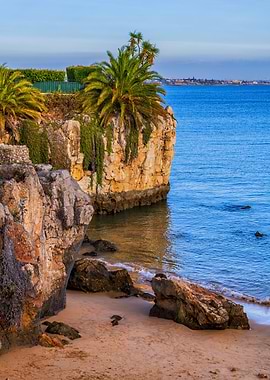 Cascais Beach In Portugal