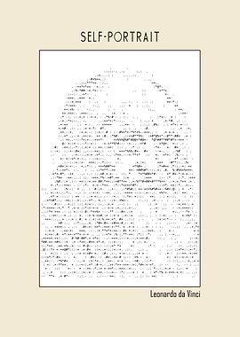Self portrait Ascii art
