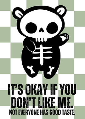 creepy cute bear chcecker