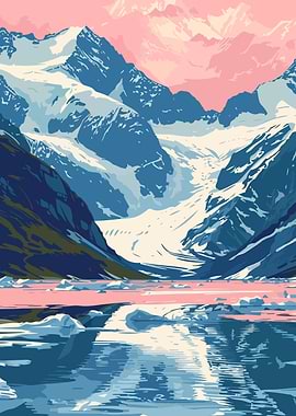 Alaska Minimalist Art