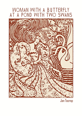 Woman with a Butterfly