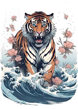 Great Wave Tiger