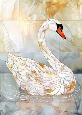 Swan Animal Gold