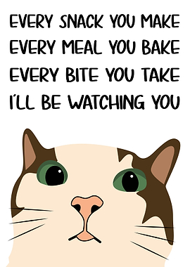 Cat Always Watching Funny