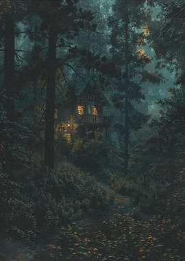 Magical Forest Witch House