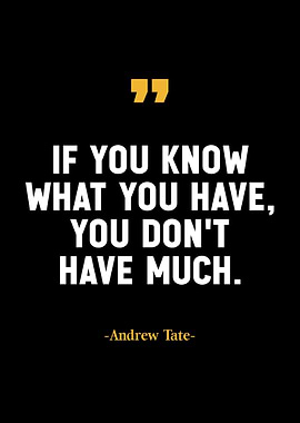 Andrew Tate quotes
