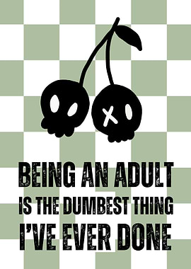 chceckered cherry creepy