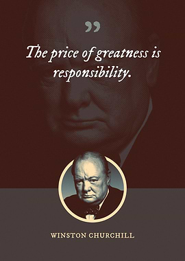 The price of greatness is