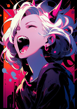 Anime Girl Halloween