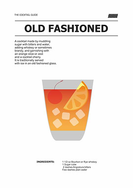 old fashioned cocktail