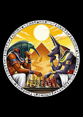 Anubis Thoth Egyptian Gods