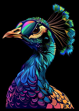 Peacock Colorful