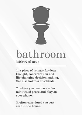 Funny Bathroom Definition