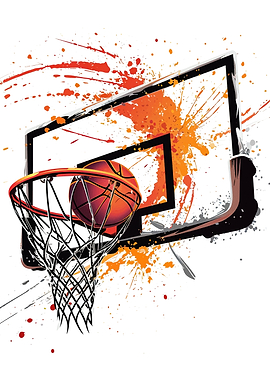 Basketball Watercolor