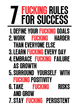 7 Rules For Success