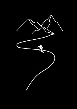 Skiing Mountains Sport