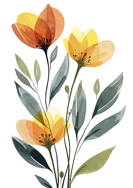 Watercolor Flowers