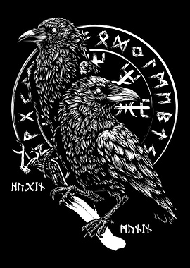 Huginn and Muninn