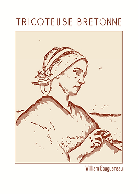 Tricoteuse Bretonne