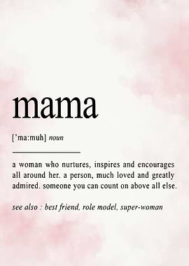 Mother Mom Definition