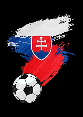 Slovakia Flag Soccer