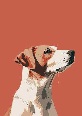 Dog Retro Minimal