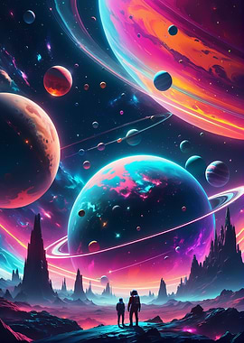 Colored Universe