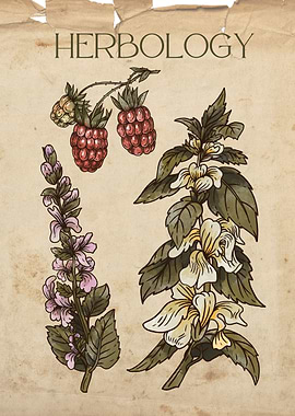 herbology vintage herbs