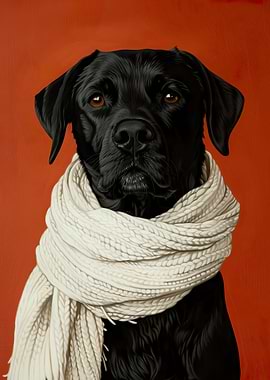 Classic Chic Black Dog