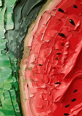 Watermelon Symbol Art