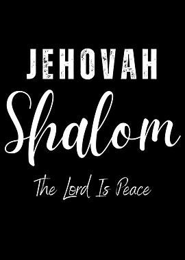 Jehovah Shalom Lord Peace