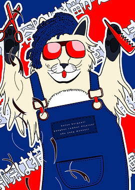 The Cat Owned Barbershop