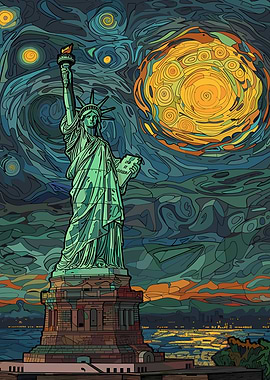 Liberty Edvard Munch Style