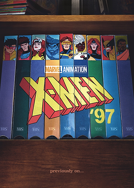 X-Men 97 VHS collection
