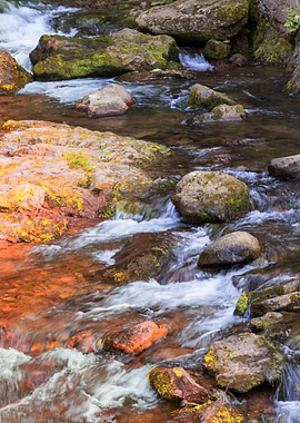 river and rocks landscape
