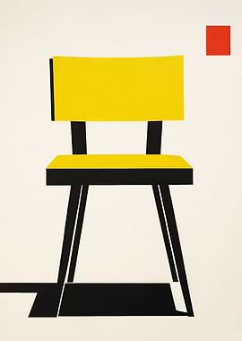 BAUHAUS CHAIR POSTER