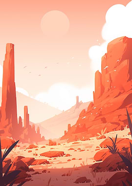 Simple Natural Landscape