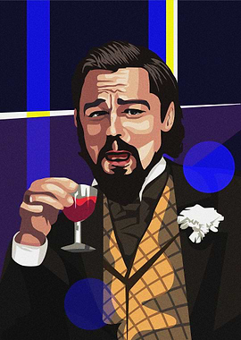 leo dicaprio drink meme