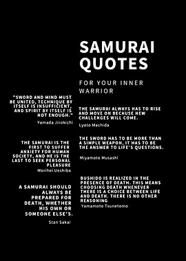 Samurai quotes