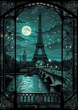 Midnight in Paris France